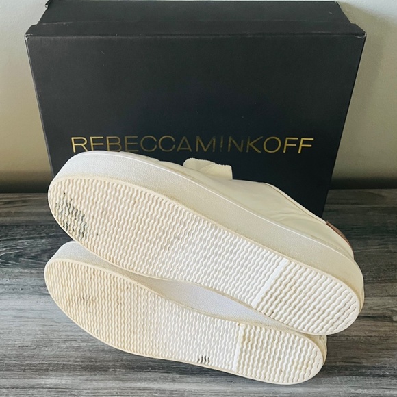 Rebecca Minkoff white sneaker shoes - Picture 2 of 7